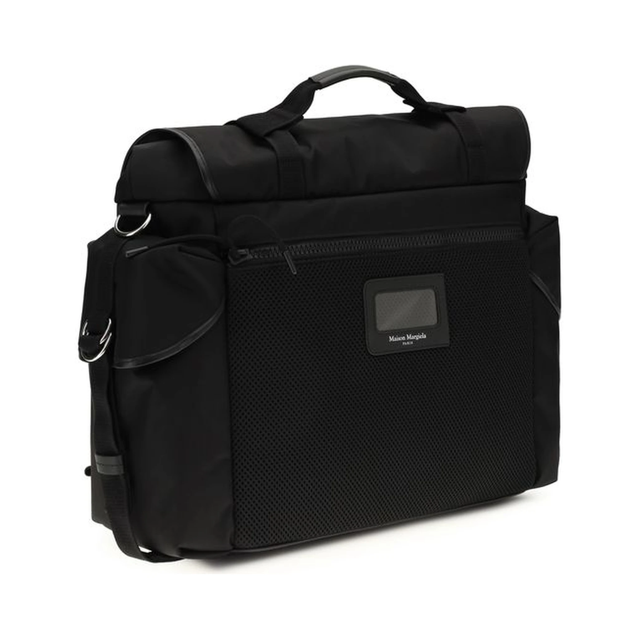 Black Calf Leather Bos Taurus Shoulder Bag