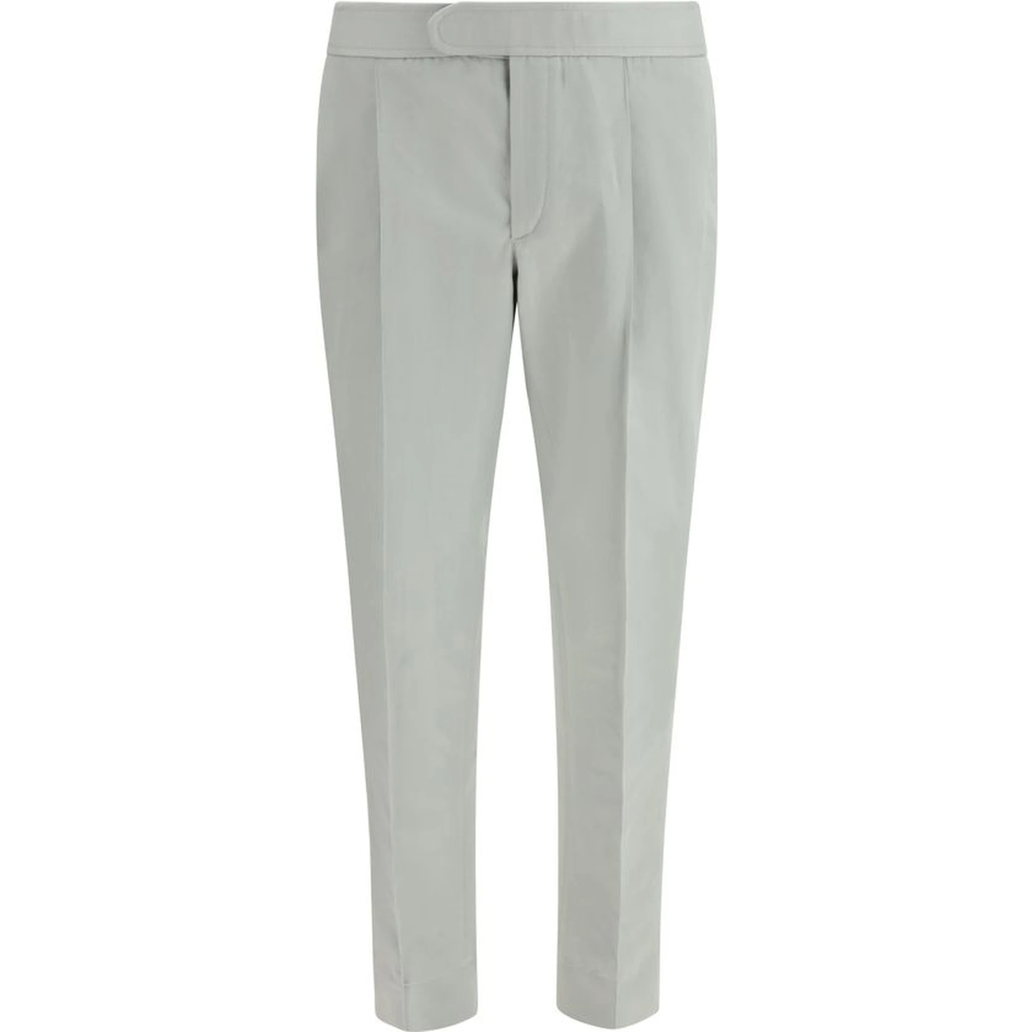 Bicolor Linen Casual Pants