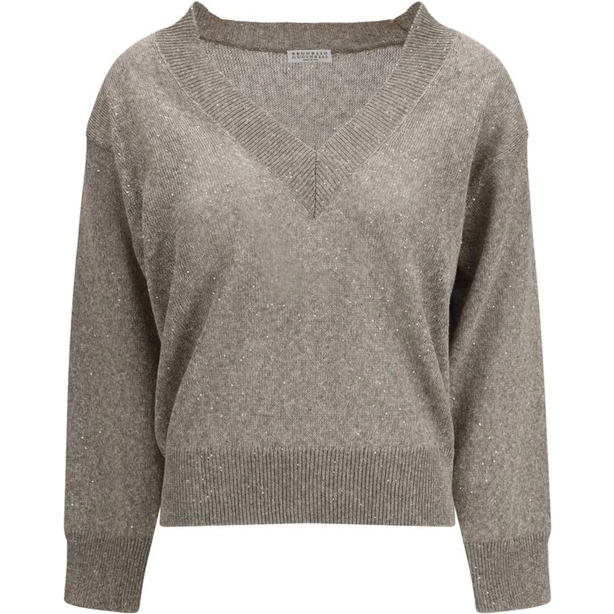 Brown Linen Sweatshirt