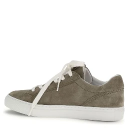 Gray Calf Leather Bos Taurus Sneakers