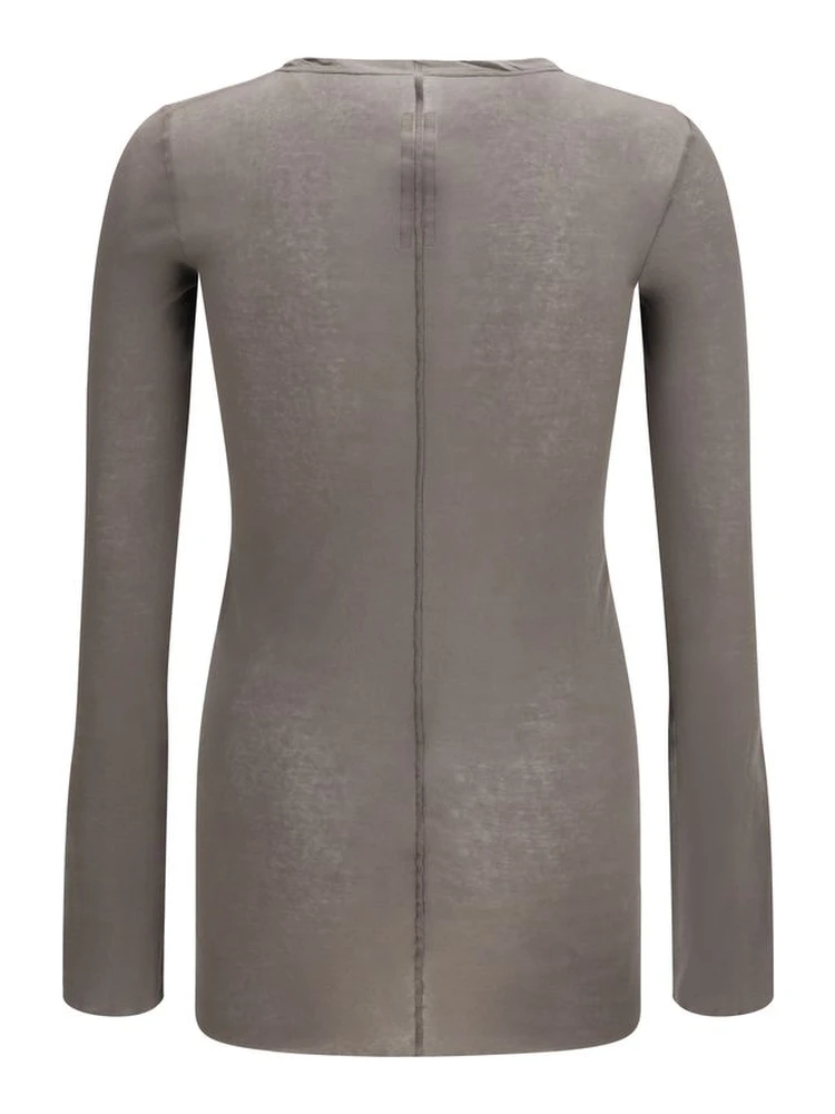 Brown Cotton Long Sleeve T-Shirt alternative