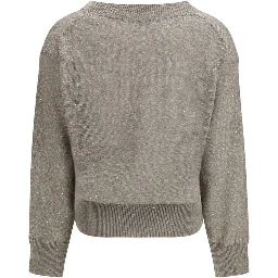 Brown Linen Sweatshirt