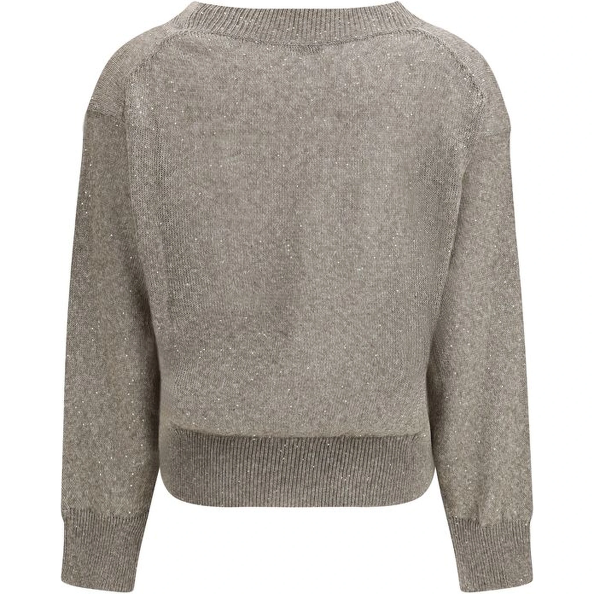 Brown Linen Sweatshirt