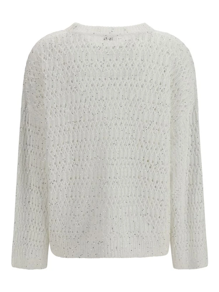 White Silk Sweatshirt alternative