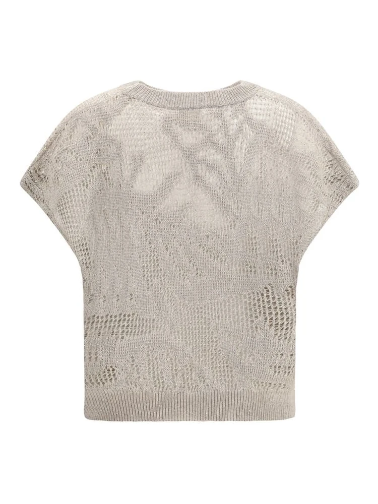 Beige Linen T-Shirt alternative