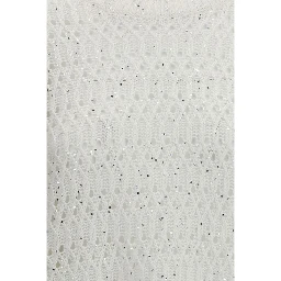 White Silk Sweatshirt