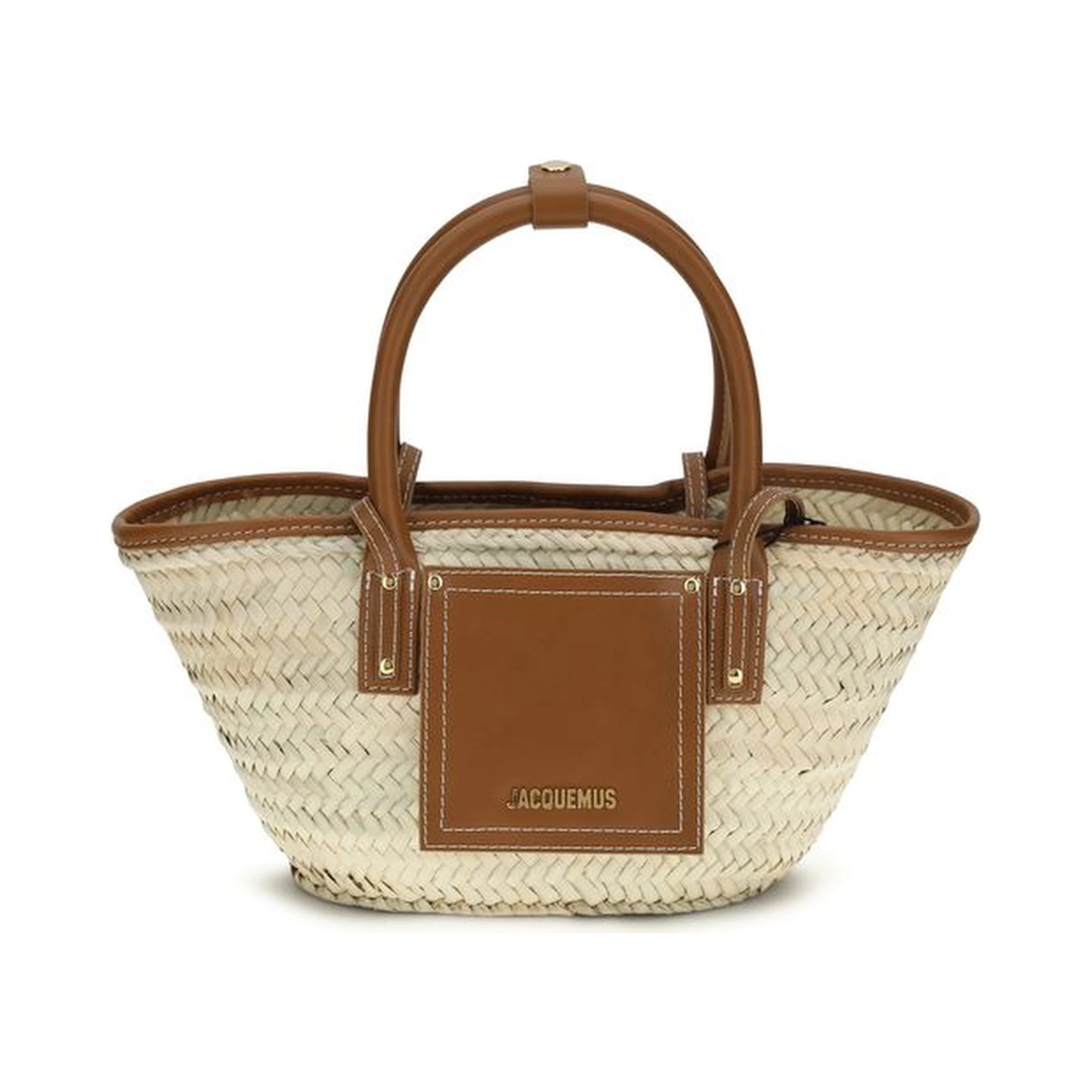 Brown Calf Leather Bos Taurus Handbag