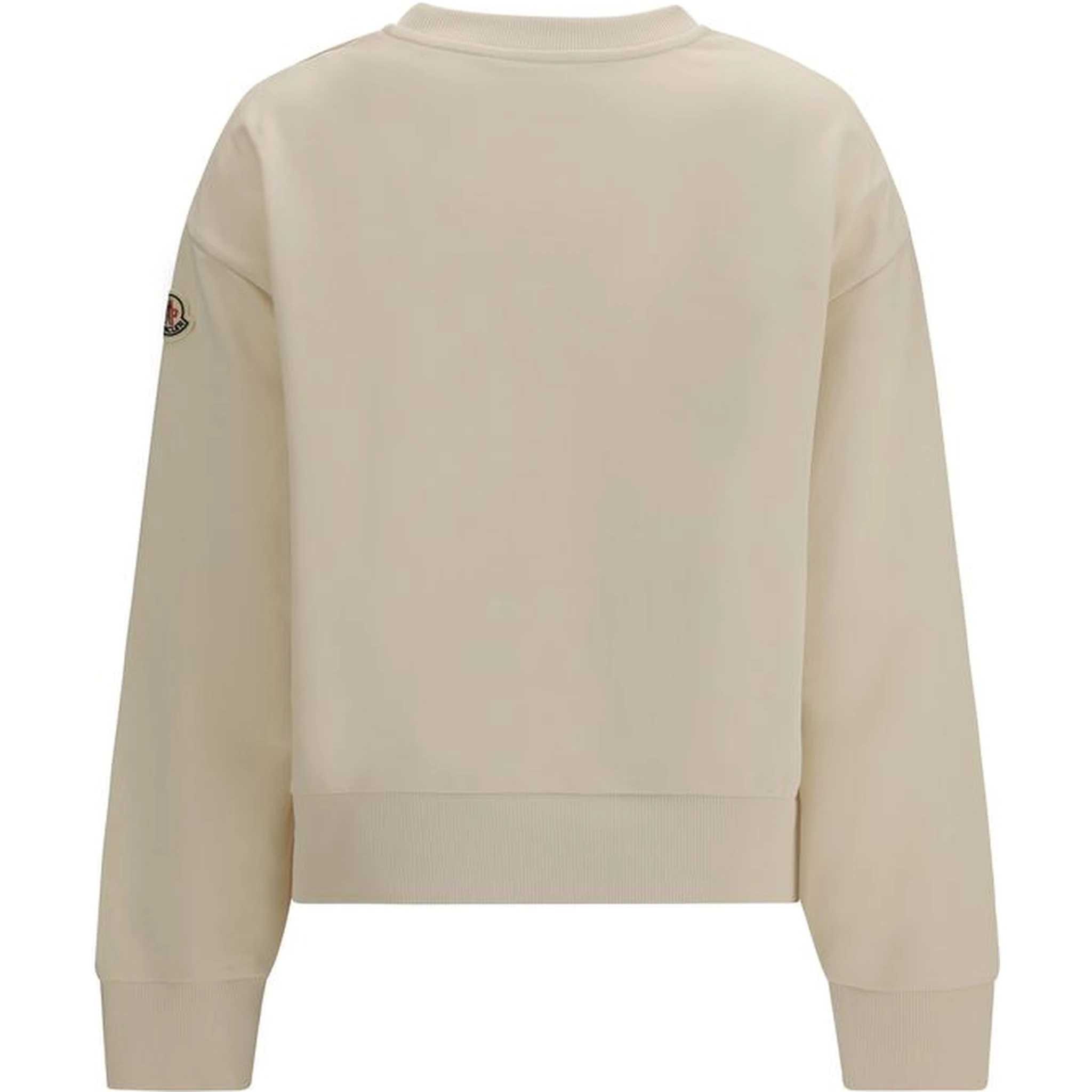 Beige Cotton Sweatshirt