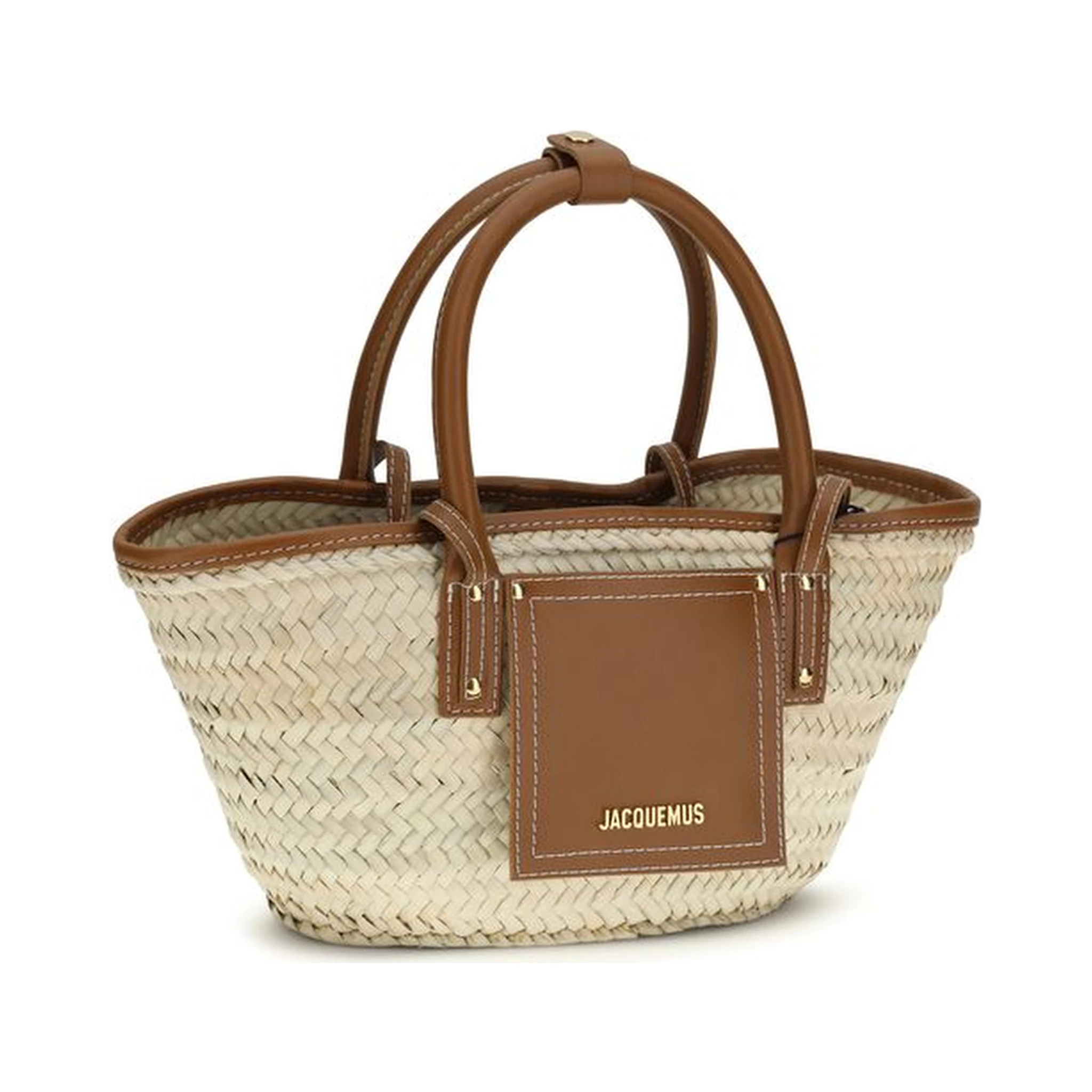 Brown Calf Leather Bos Taurus Handbag