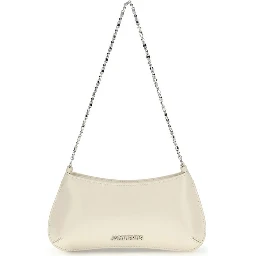 حقيبة كتف بوس توروس من جلد العجل البيج