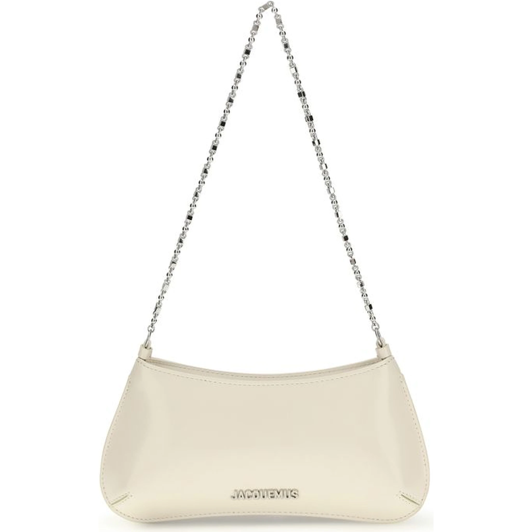 حقيبة كتف بوس توروس من جلد العجل البيج