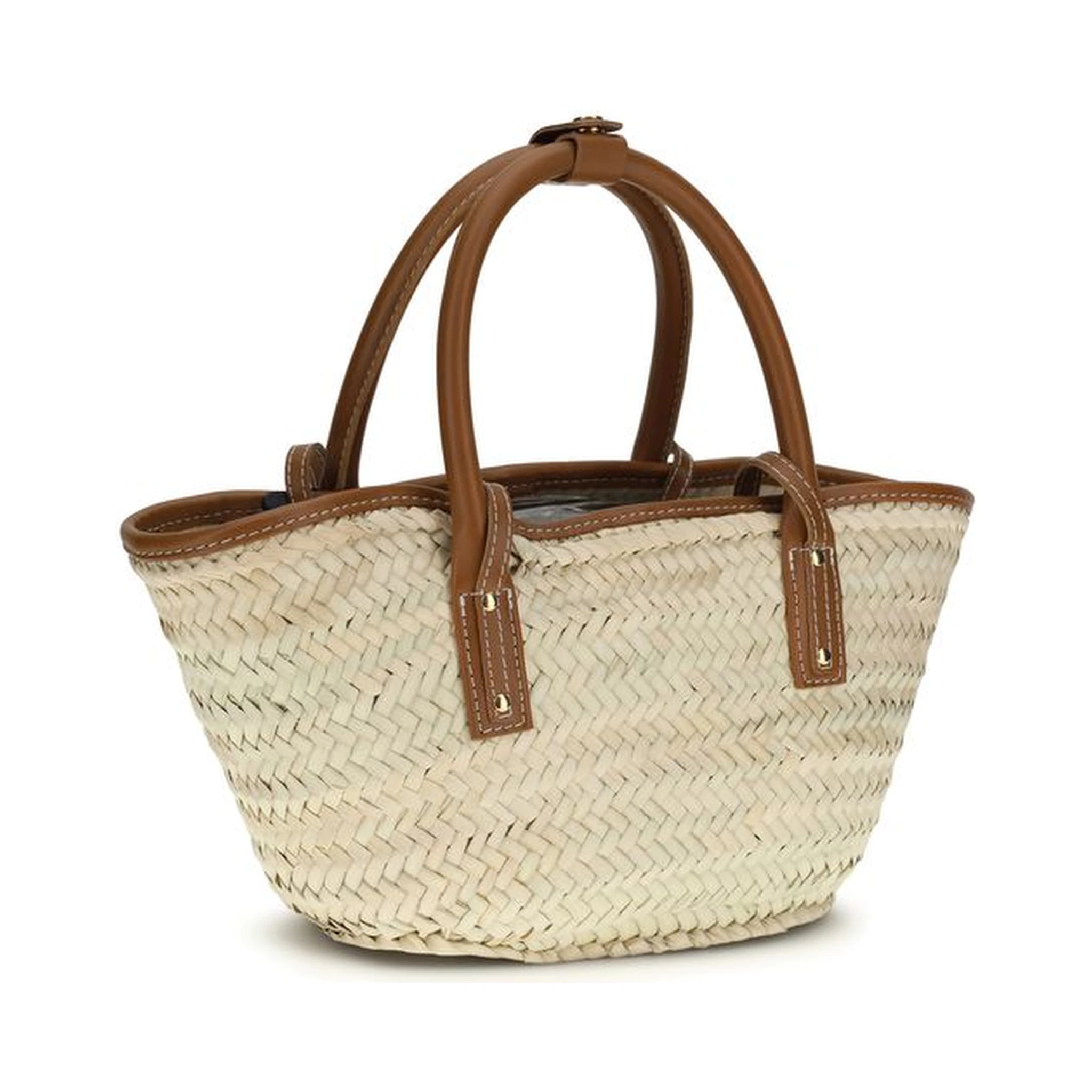 Brown Calf Leather Bos Taurus Handbag