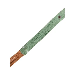 Brown Leather Silver Tone Buckle Waist Belt