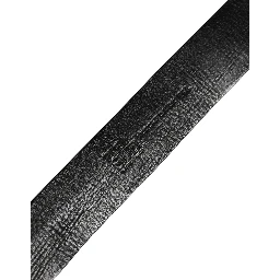 Black Leather Gold Metal Buckle Waist Women Belt