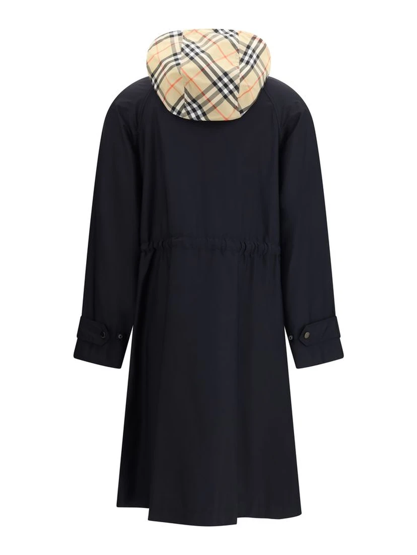 Black Polyamide Coat