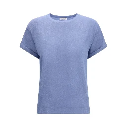 Blue Nylon T-Shirt