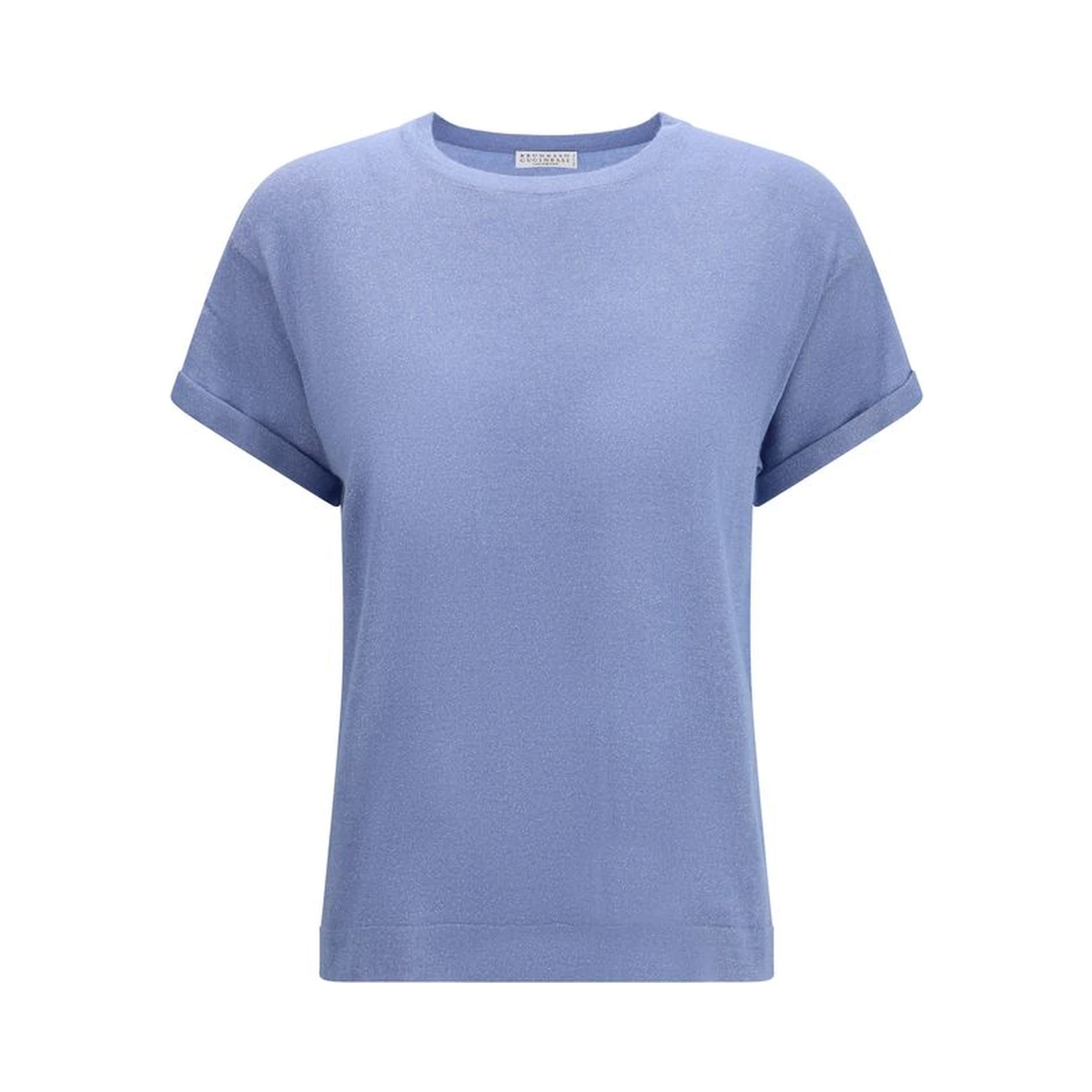 Blue Nylon T-Shirt