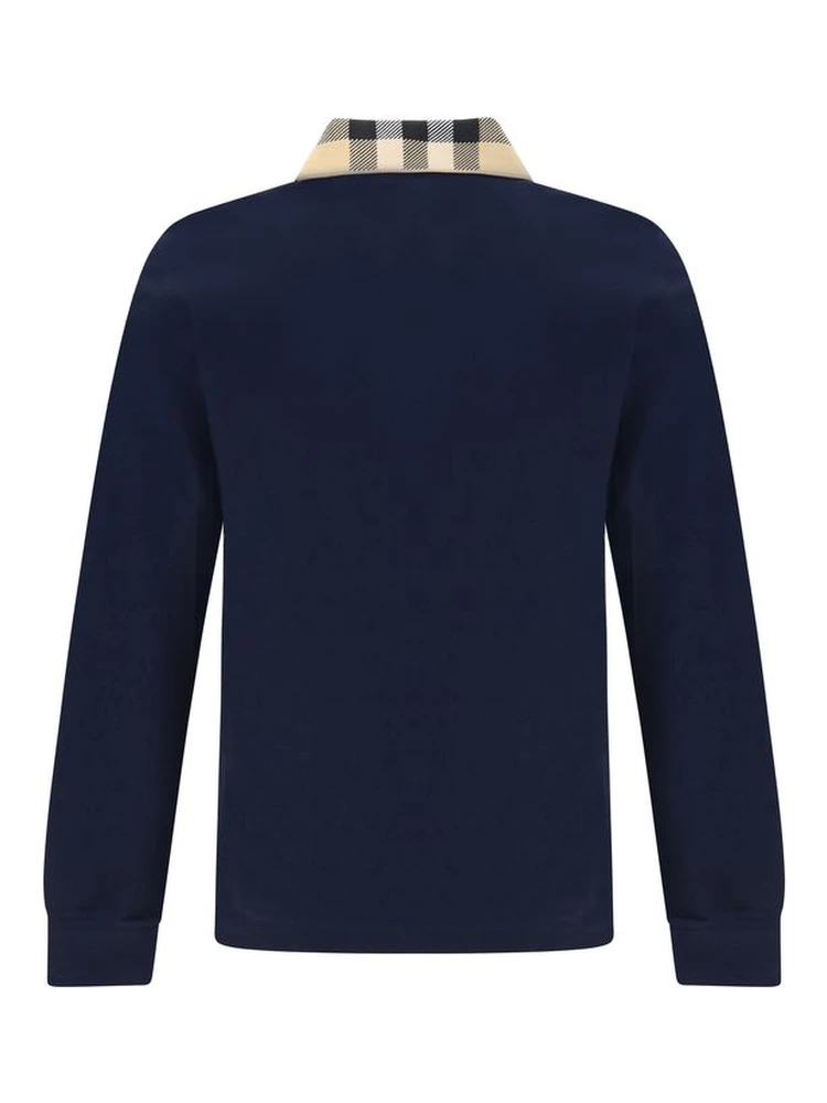 Blue Cotton Polo Shirt alternative