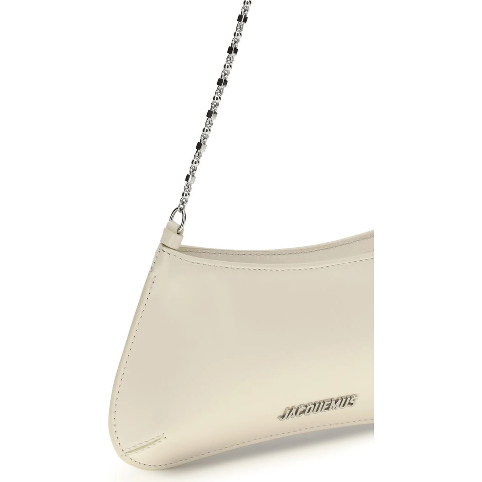 حقيبة كتف بوس توروس من جلد العجل البيج