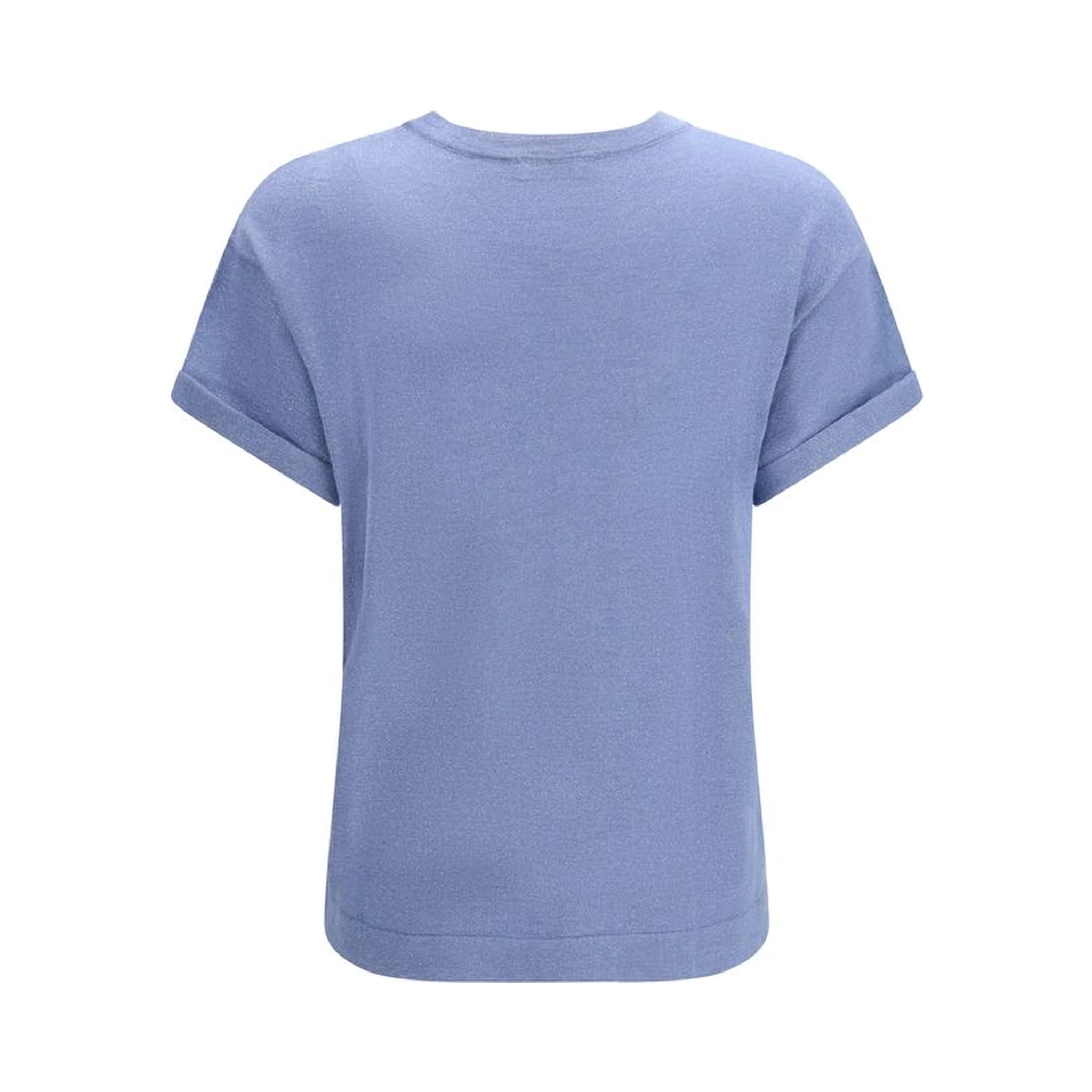 Blue Nylon T-Shirt