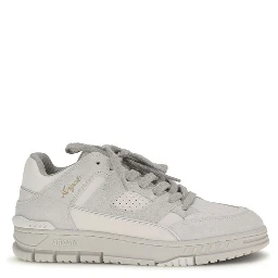 White Calf Leather Bos Taurus Athletic Sneakers