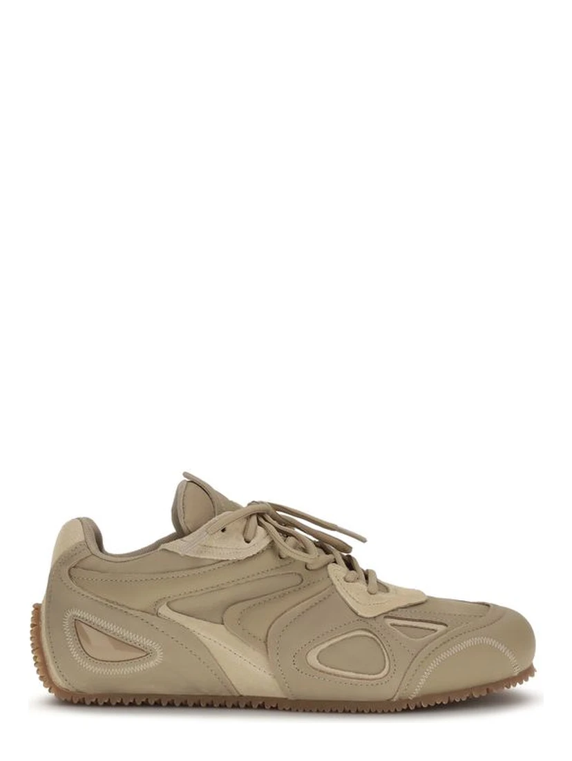Brown Calf Leather Bos Taurus Low Top Sneakers