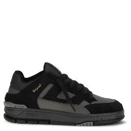 Black Calf Leather Bos Taurus Athletic Sneakers