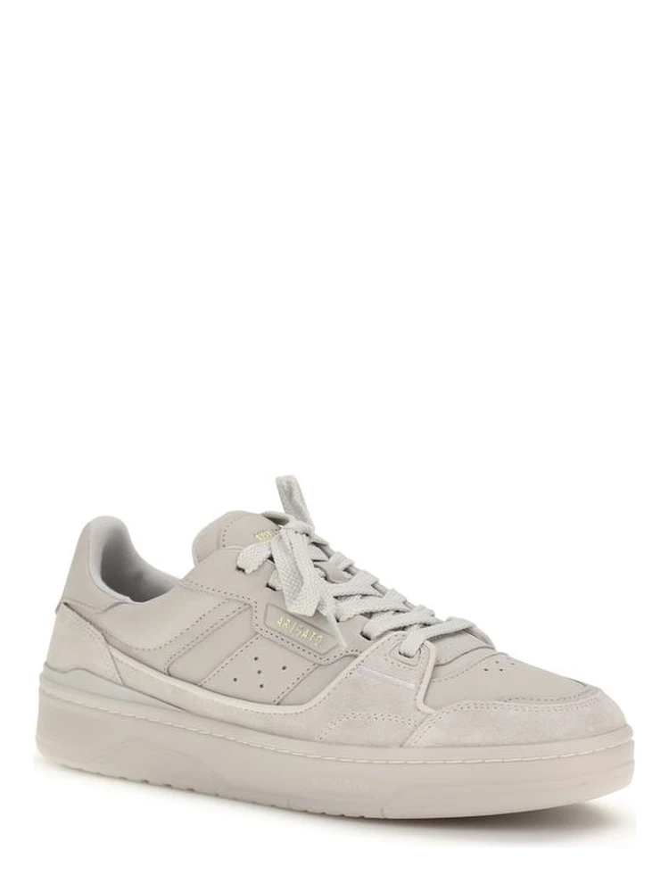 Gray Calf Leather Bos Taurus Low Top Sneakers alternative