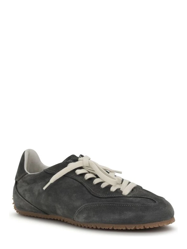 Gray Calf Leather Bos Taurus Low Top Sneakers alternative