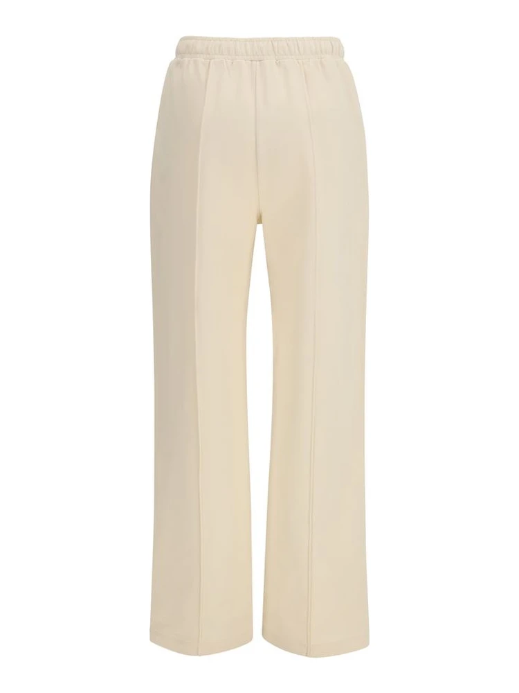 Beige Cotton Athletic Pants alternative