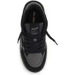 Black Calf Leather Bos Taurus Athletic Sneakers