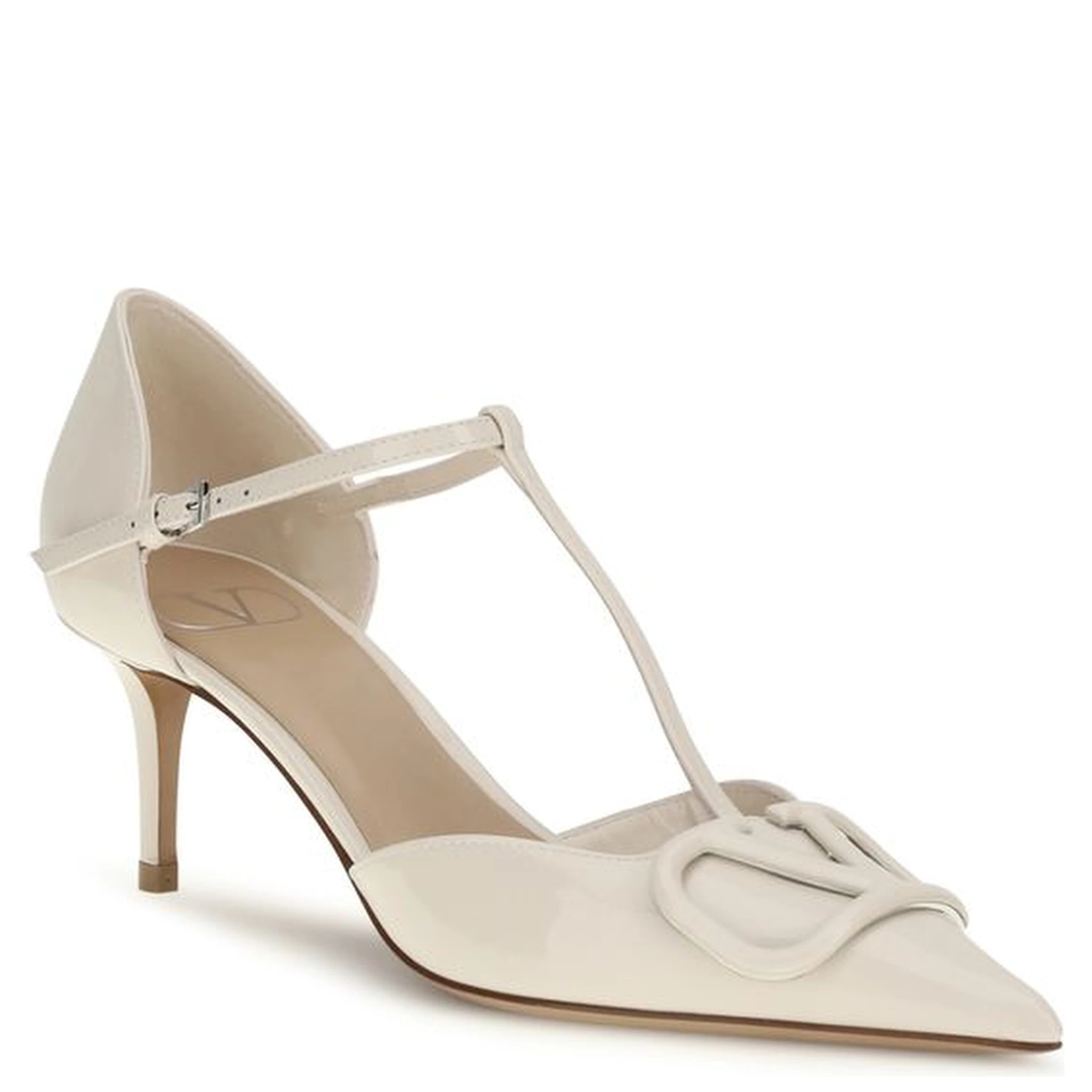 حذاء بكعب عالٍ من جلد العجل الأسود من بوس توروس