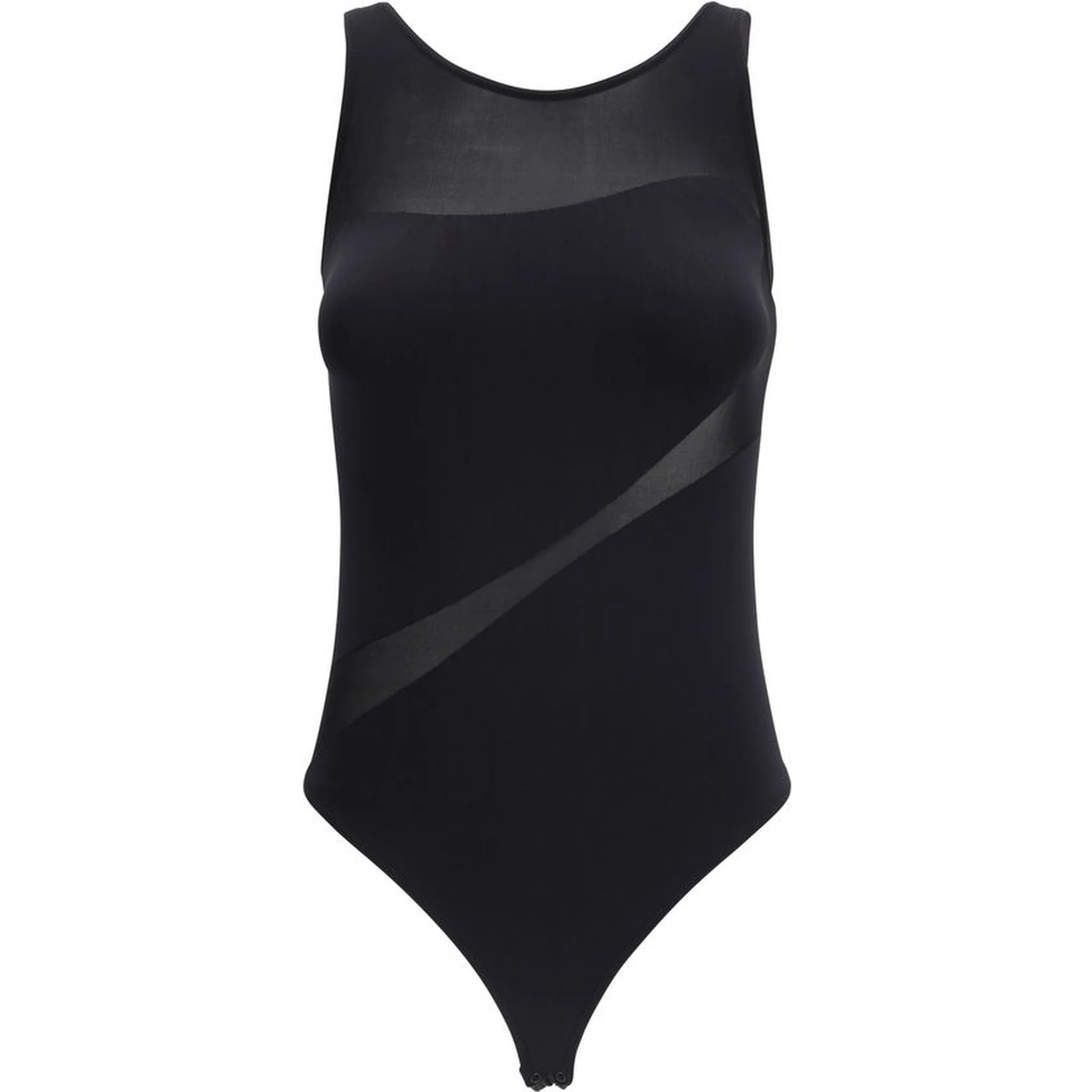 Black Polyamide Bodysuit