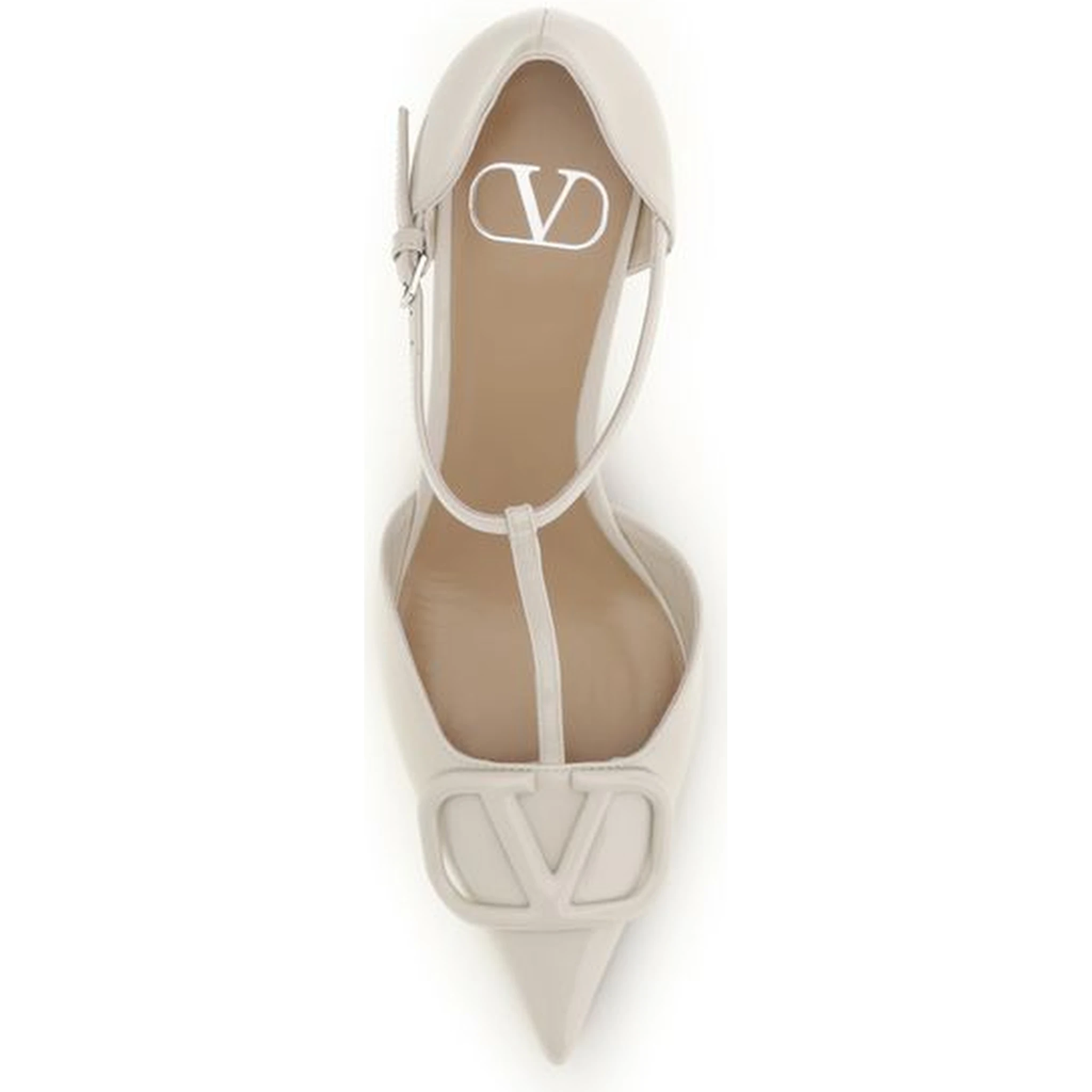 حذاء بكعب عالٍ من جلد العجل الأسود من بوس توروس