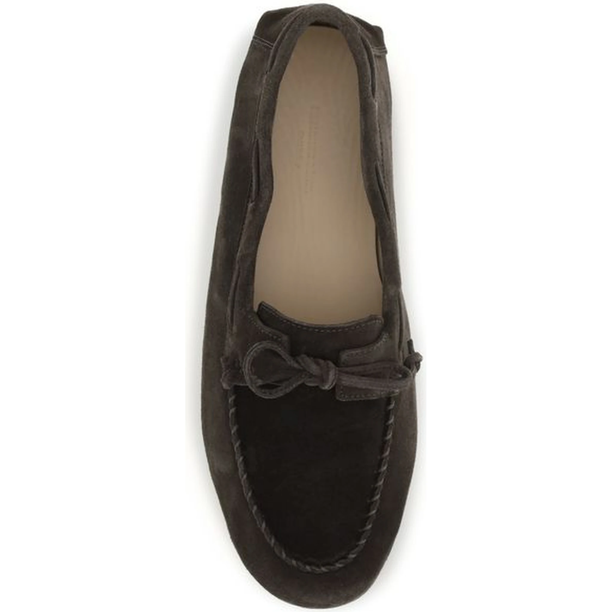 Brown Calf Leather Bos Taurus Slip-On Loafers