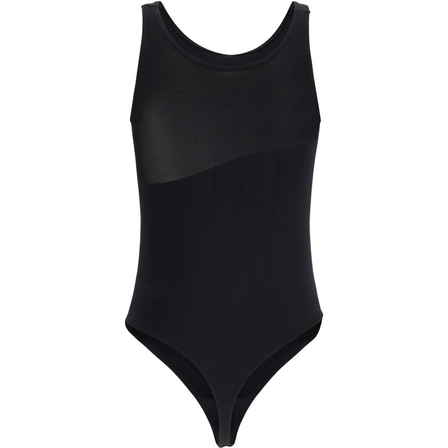 Black Polyamide Bodysuit