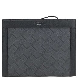 Black Polyethylene Clutch Bag