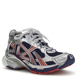 Gray Rubber Athletic Sneakers