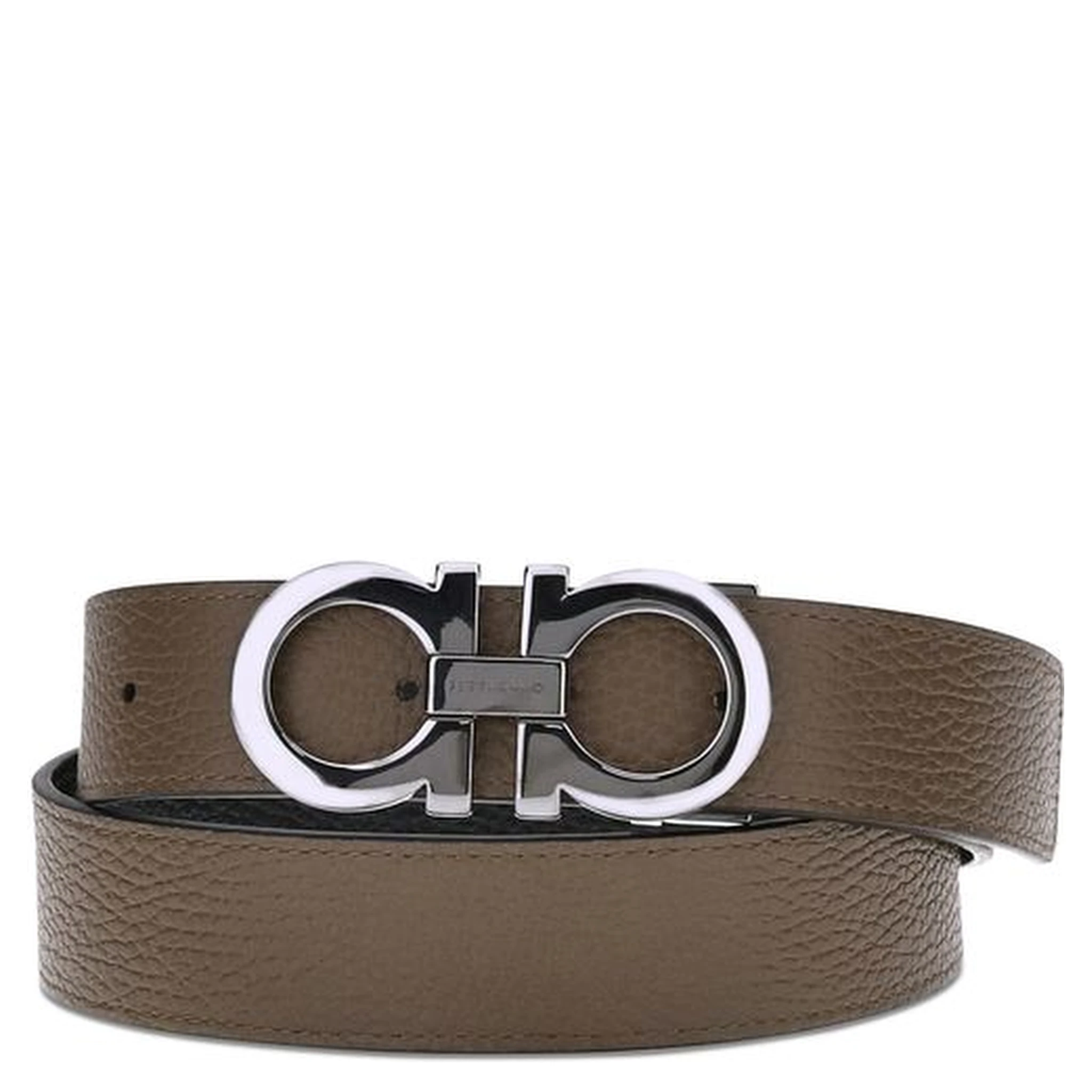 Brown Calf Leather Bos Taurus Regular Belt
