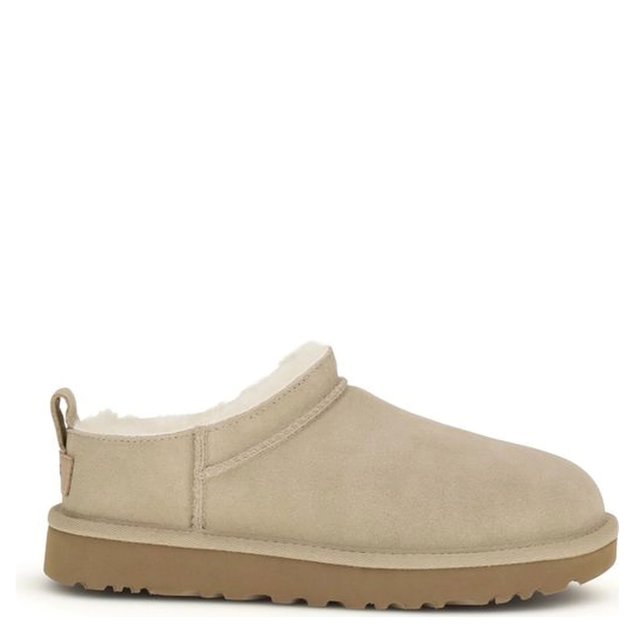 Beige Calf Leather Bos Taurus Ankle Boots