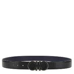 Blue Calf Leather Bos Taurus Regular Belt