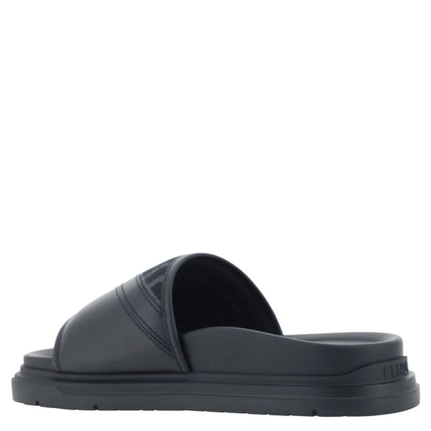 Gray Fabric Sandals
