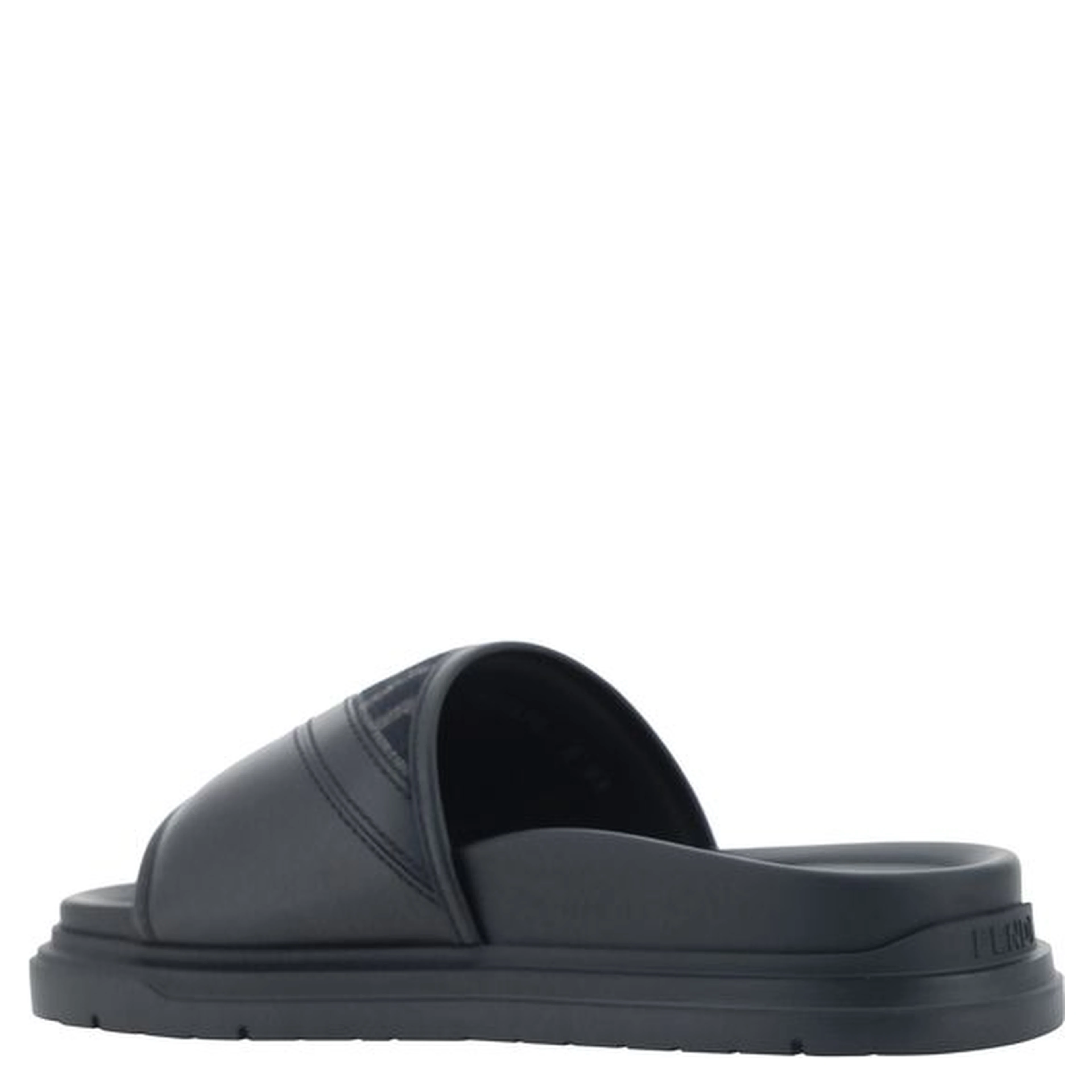 Gray Fabric Sandals