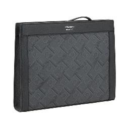 Black Polyethylene Clutch Bag