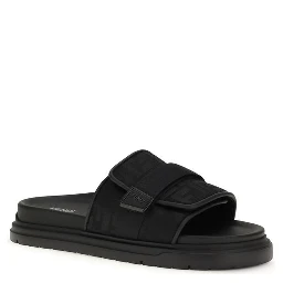Black Polyamide Sandals