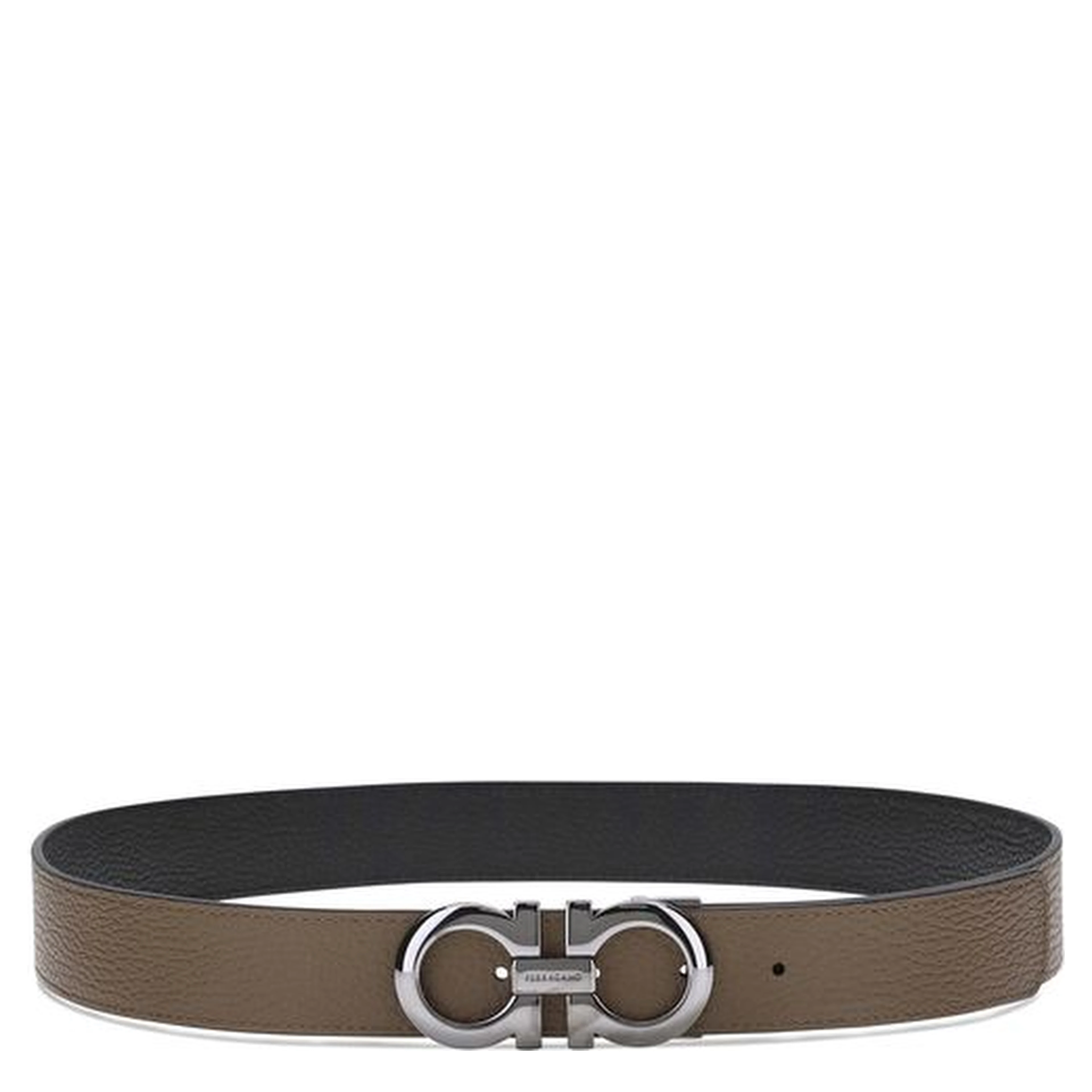 Brown Calf Leather Bos Taurus Regular Belt