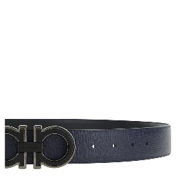 Blue Calf Leather Bos Taurus Regular Belt