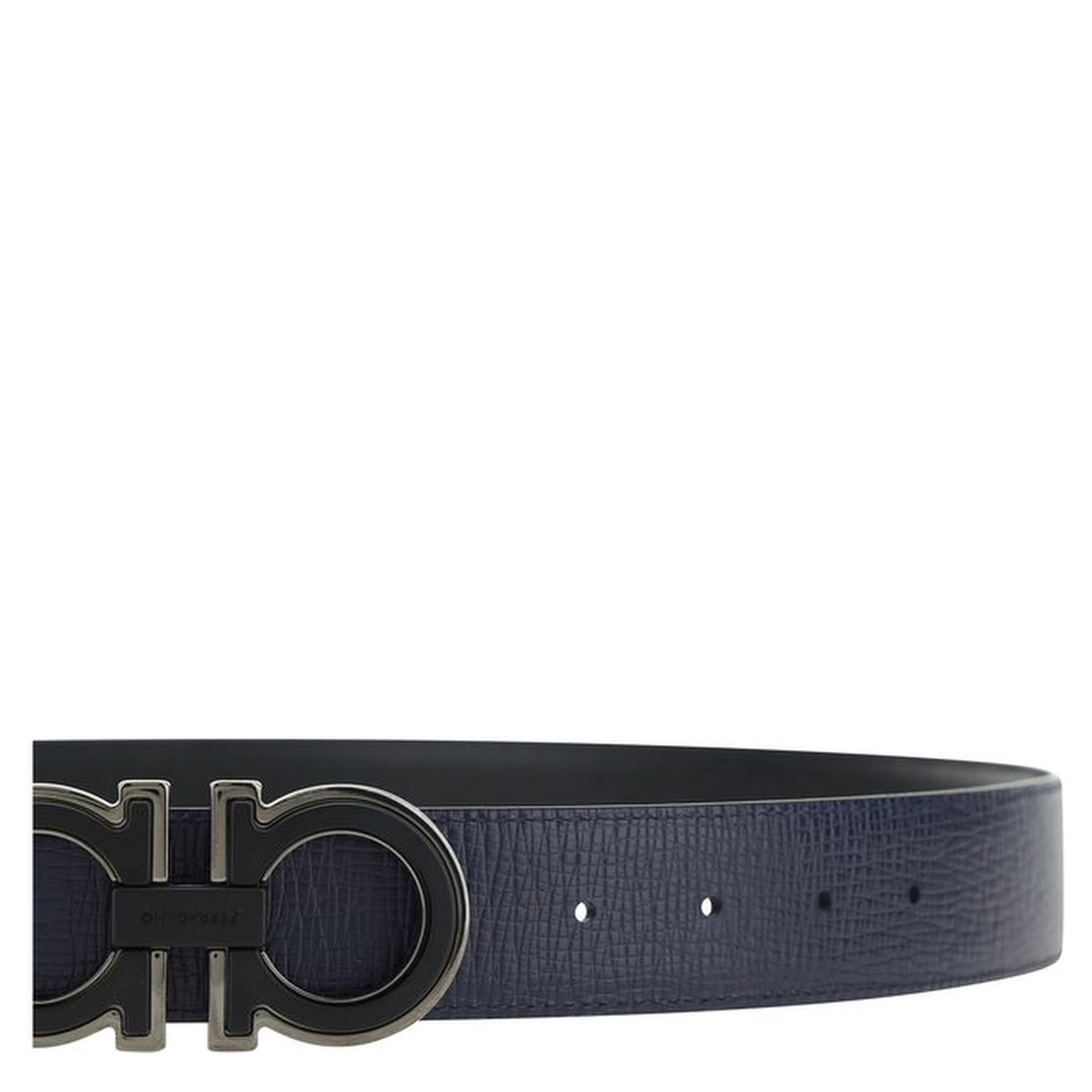 Blue Calf Leather Bos Taurus Regular Belt