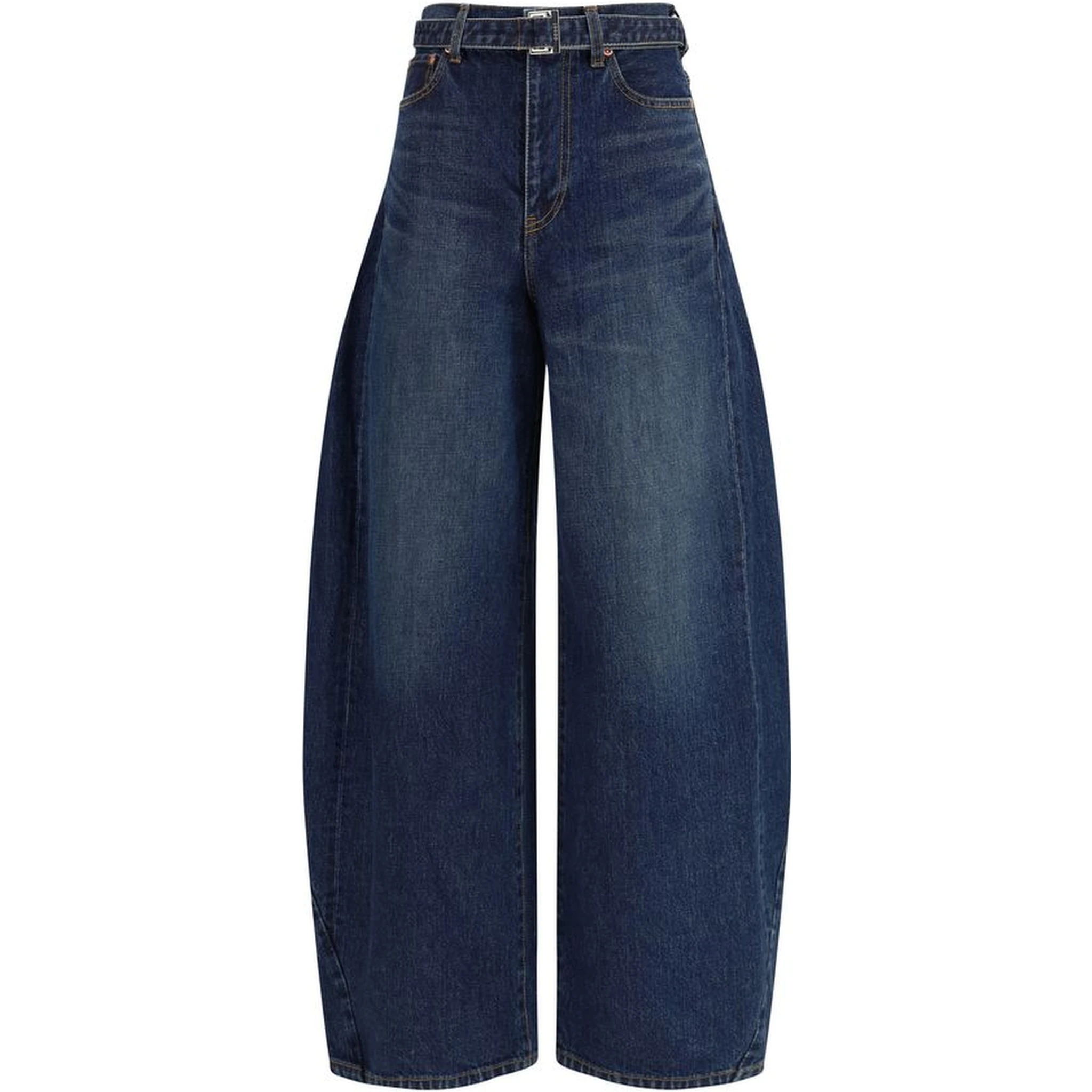 جينز قطني أزرق