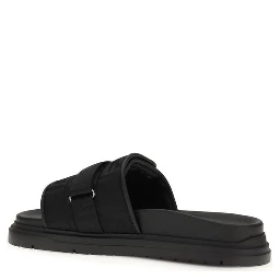 Black Polyamide Sandals